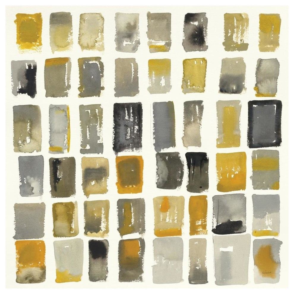 "City Windows II" Digital Paper Print by Shirley Novak, 38"x38"