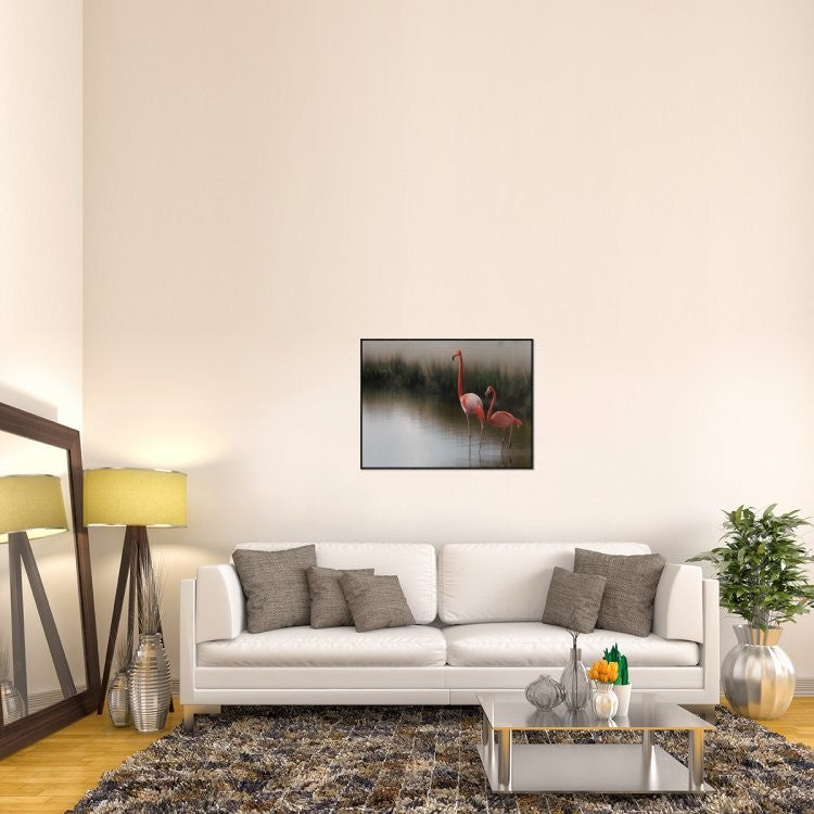 "Untitled" Framed Canvas Giclee by Anna Cseresnjes, 37x28"