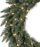Vickerman Camdon Fir Wreath, 96", Frosted LED Lights