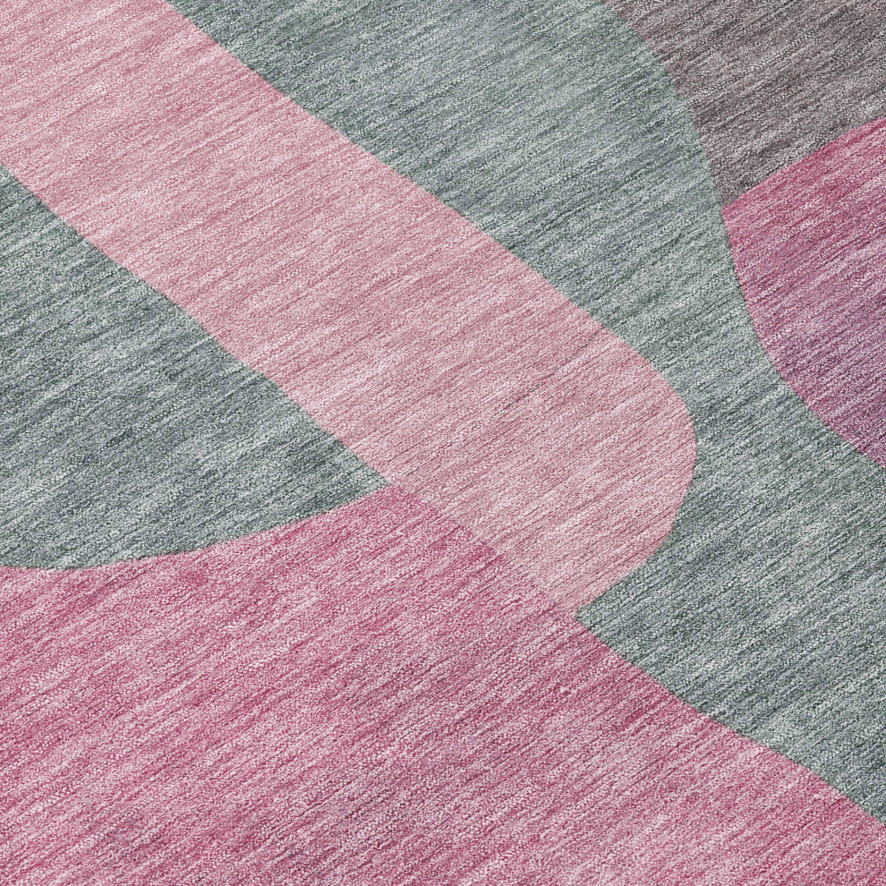 Machine Washable Indoor/Outdoor Chantille ACN1867 Blush 2'6" x 3'10" Rug