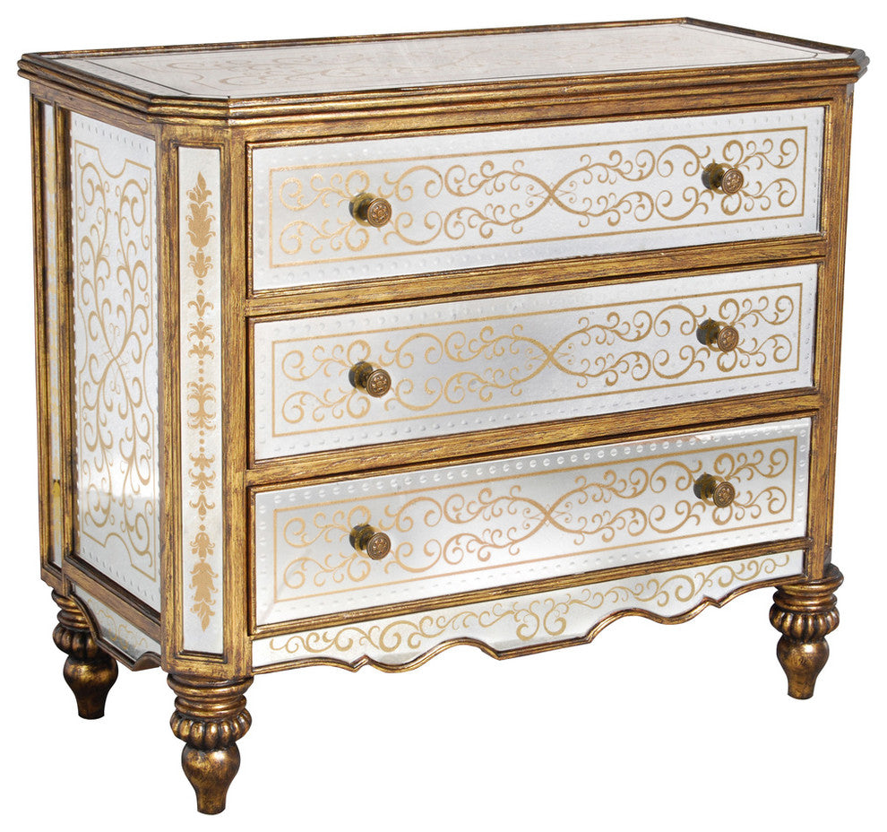 Voranado Scrolling Accent Chest