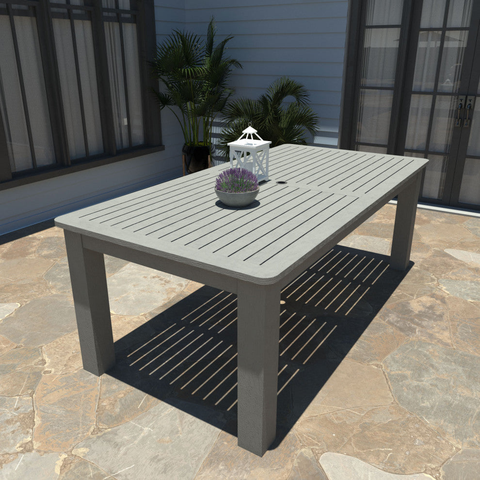 Rectangular 42x84 Table, Weathered Acorn, Coastal Teak