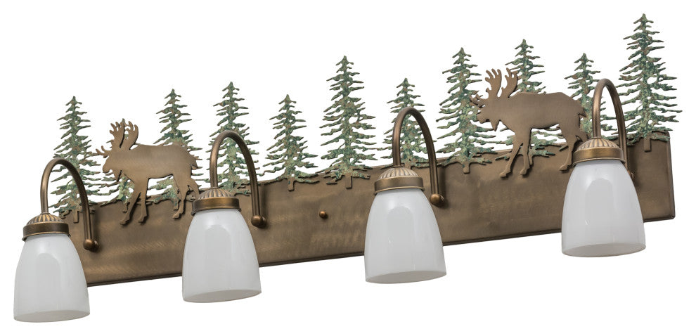 35W Wandering Moose 4 LT Vanity Light
