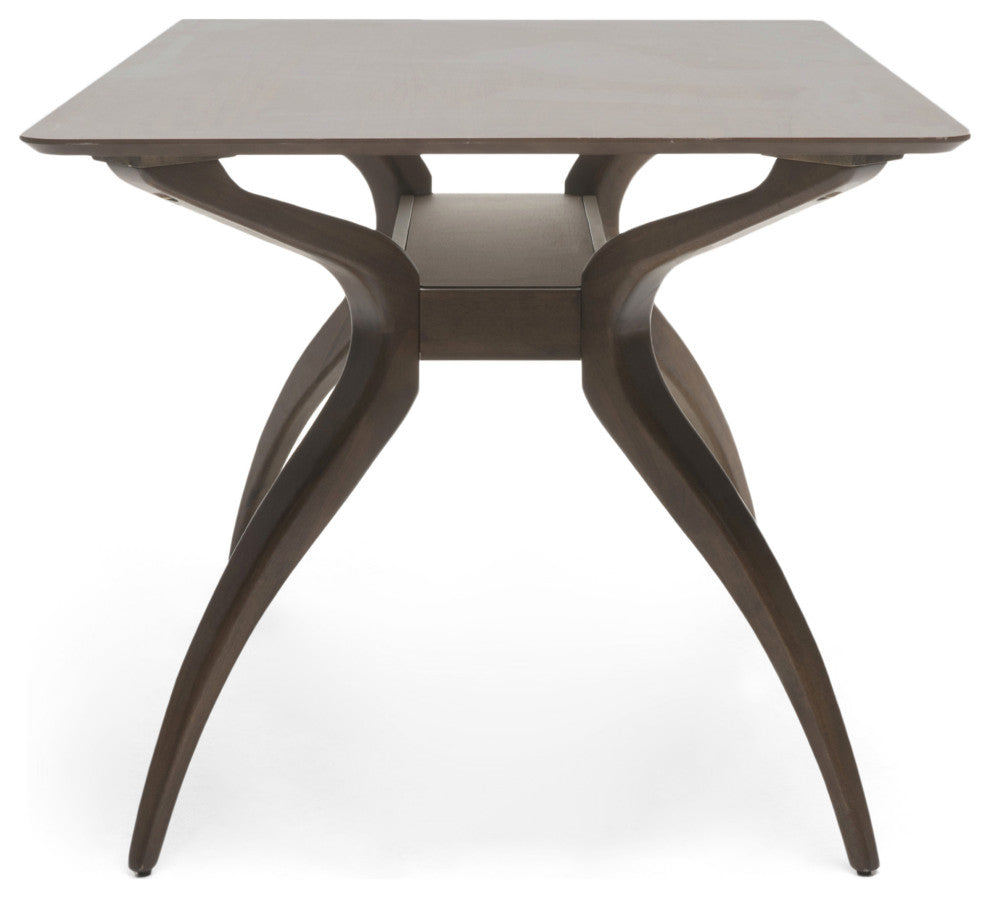 GDF Studio Mid-Century Modern 5 Piece Dining Set, Mint