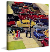 "Traffic Jam" Painting Print on Canvas by Earl Mayan