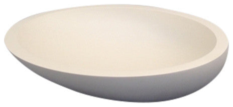 Vetro Europa Vessel Sink, White