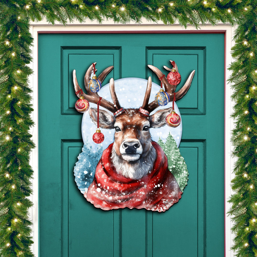 Christmas Mood Holiday Door Decor Christmas Decor