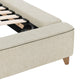 Tate Upholstered Bed in Cream by Kosas Home , California King