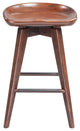 24" Bali Swivel Counter Stool  Cappuccino