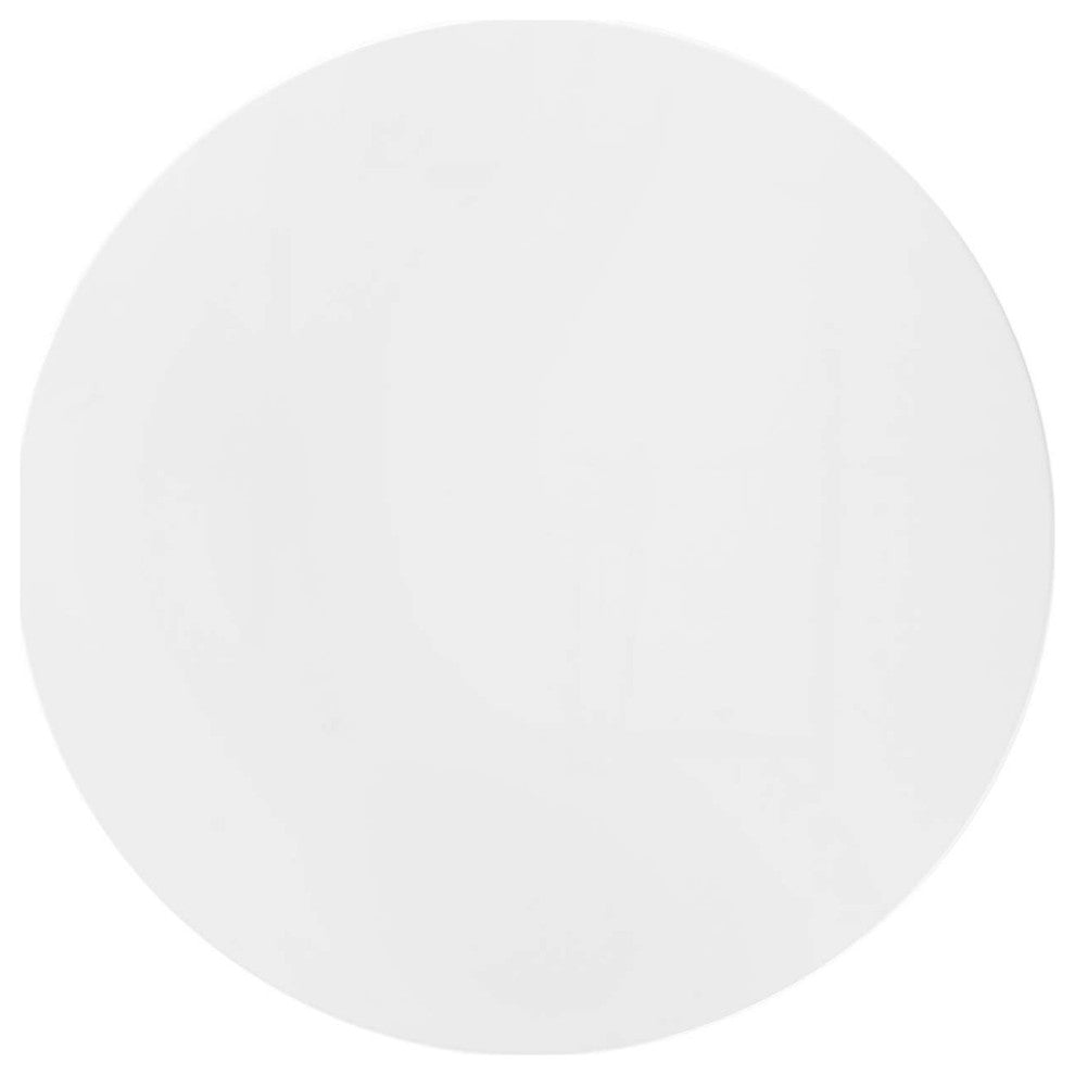 Lippa 36 Wood Top Dining Table, White