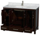 Wyndham WCS141448SESCMUNSMXX 48 Inch Single Vanity with Carrera Marble Top