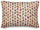 Red Fruit Pattern Throw Pillow