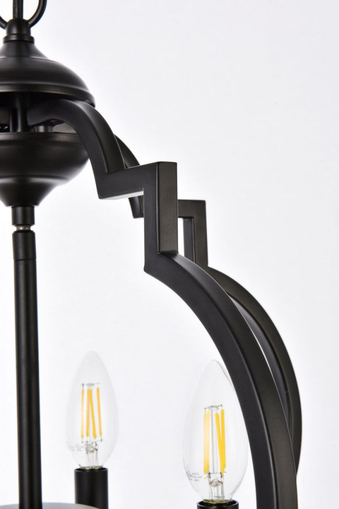 Sophie 4-Light Pendant, Black