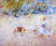 Berthe Morisot Child Playing in the Garden, Gallery Wrapped Canvas, 20"x25"