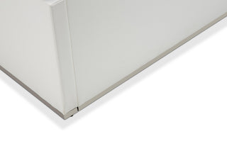 State St. Queen Tufted Panel Bed - Off White