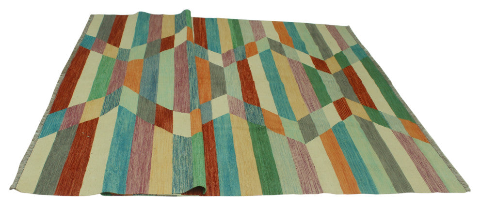 Winchester Kilim Tye Ivory Rug