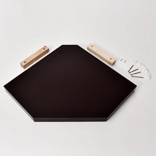 Chicago Wall Floating Corner Shelf, Espresso