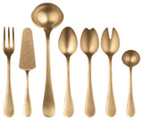 Epoque Serving Set, Pewter Gold, 7 Pcs.
