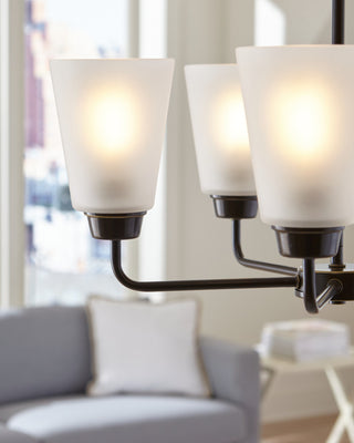 Generation Lighting 3115205 Kerrville 5 Light 20"W Chandelier - Midnight Black