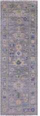 2' 7" X 7' 11" Handmade Turkish Oushak Wool Runner Rug - Q14995