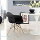 Modern Contemporary Kitchen Dining Armchair Black