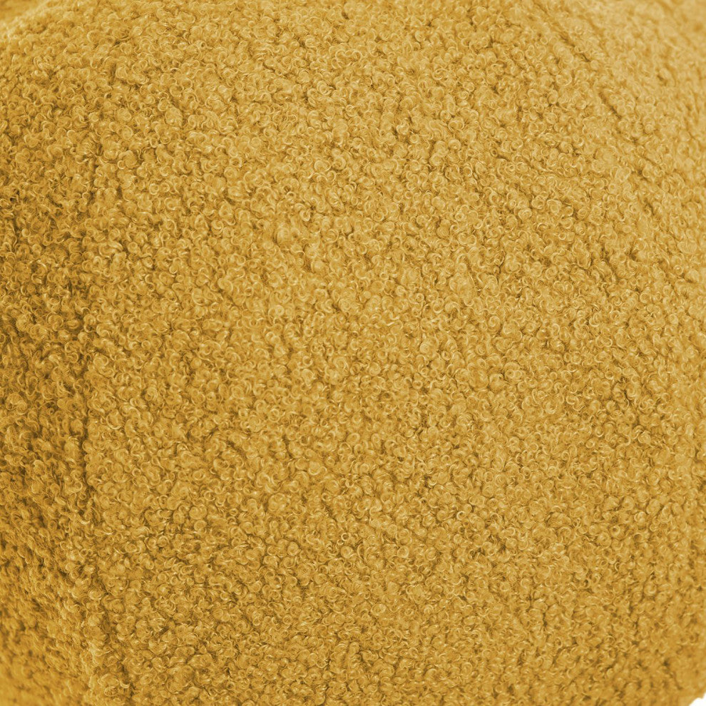 Dann Foley Lifestyle-Sphere Plush Pillow-Marigold Yellow