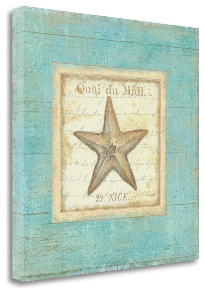 "Bijou De Mer IV" By Daphne Brissonnet, Giclee Print on Gallery Wrap Canvas