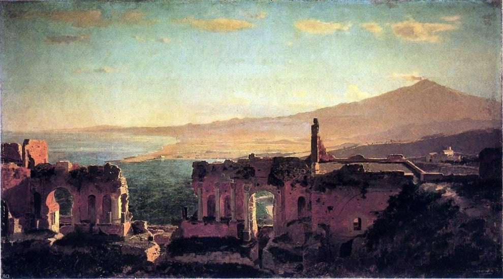 William Stanley Haseltine Mt. Aetna from Taormina Wall Decal
