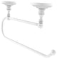 Prestige Que-New Under Cabinet Paper Towel Holder, Matte White