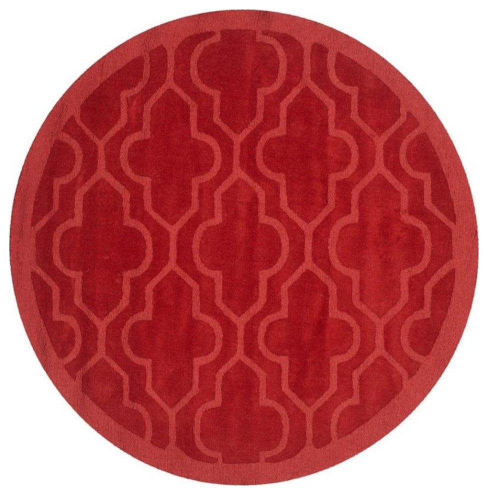 Safavieh Impressions 2'3" X 8' Hand Loomed Wool Rug in Rust