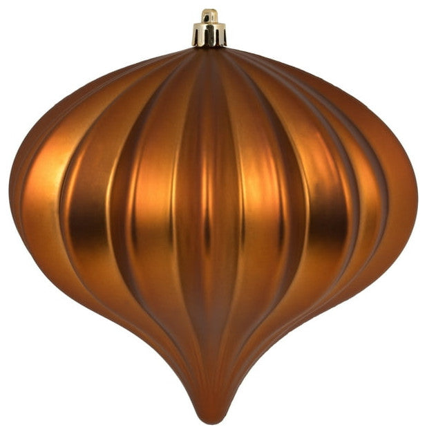 Vickerman N151288DMV 5.7" CopPer Matte Onion Christmas Ornament