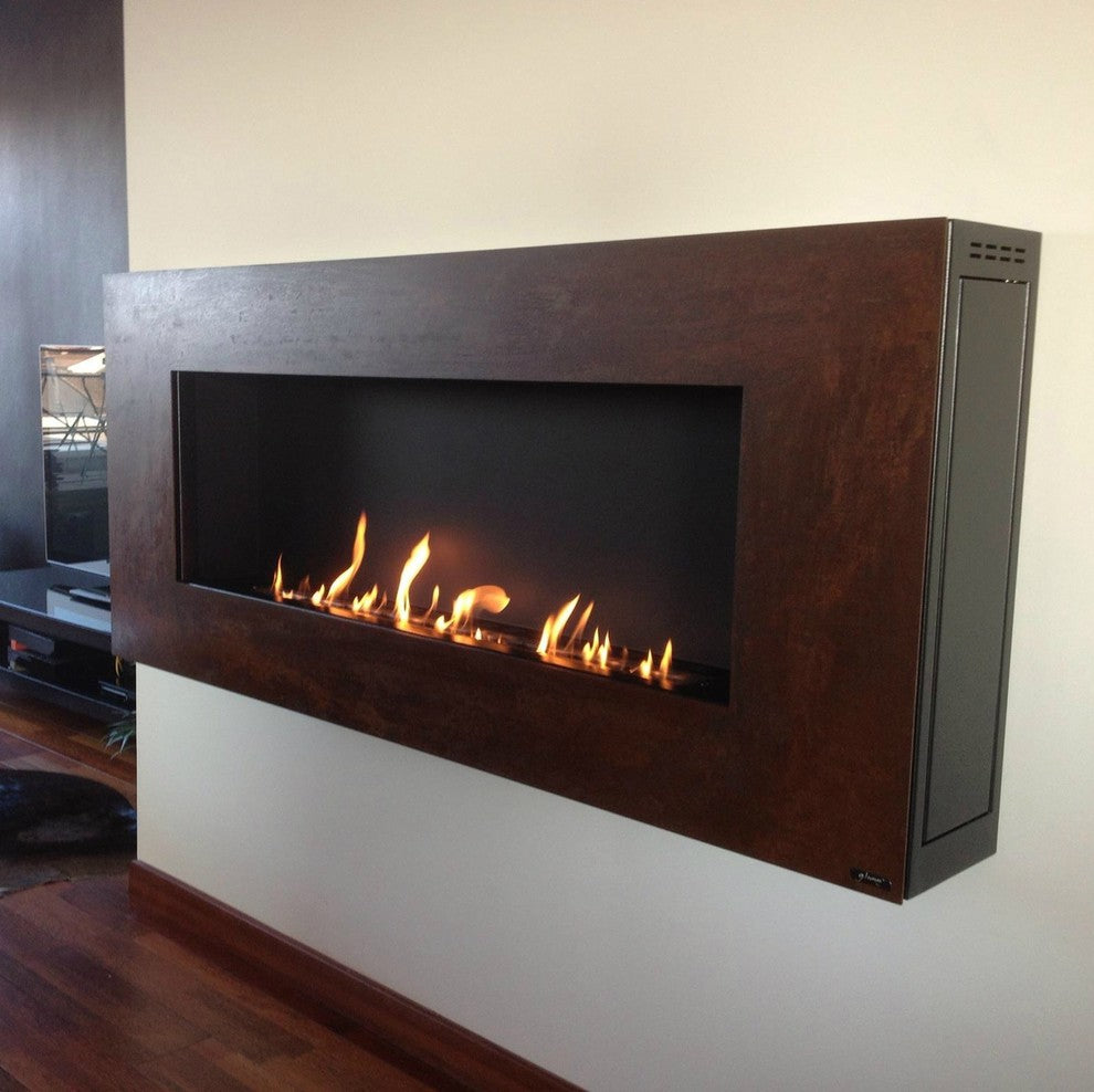 GlammFire Apollo EVOPlus Automatic Wall Mounted Ethanol Fireplace 57"