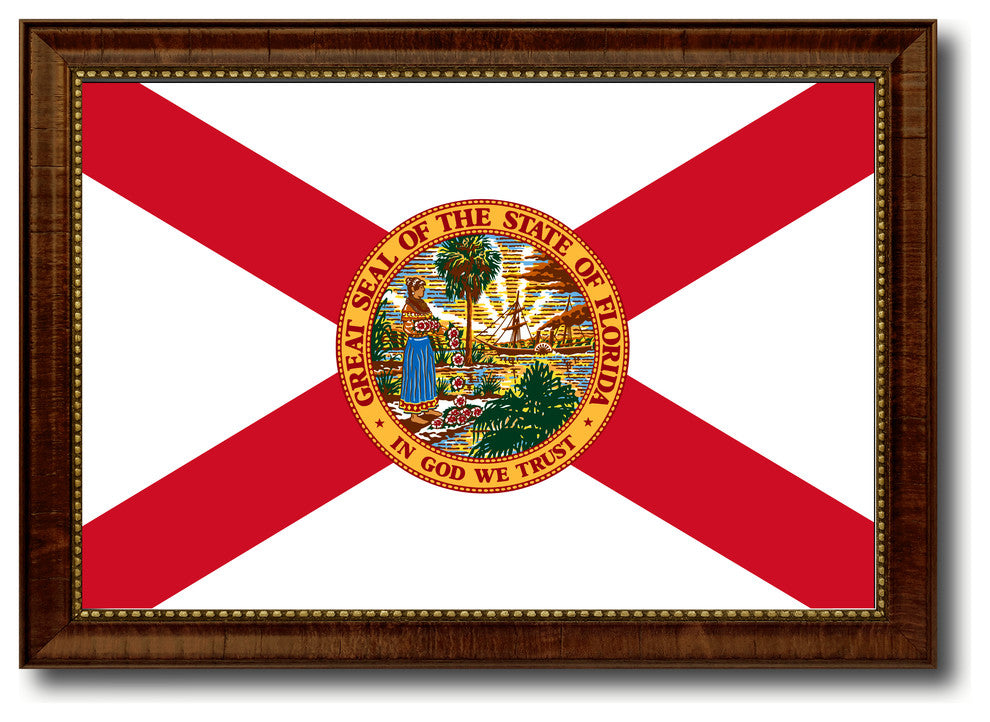 Florida State Flag Canvas Print, 19"x27"