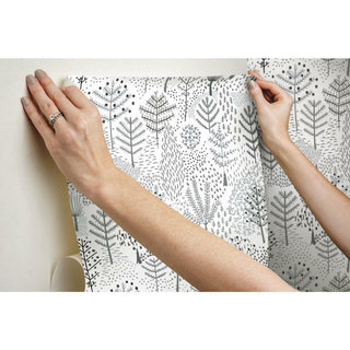 Folklore Trees Peel & Stick Wallpaper