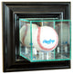 Wall Mounted Baseball Display Case, Black