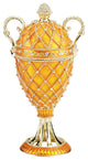Amber Trophy Enameled Egg