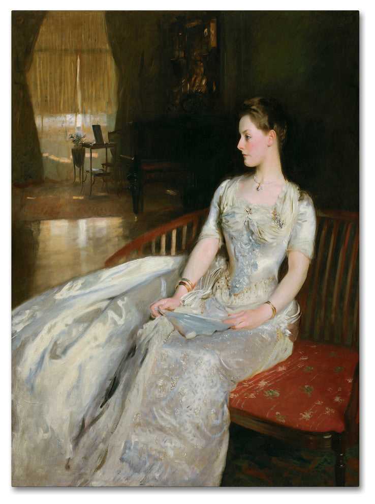 John Singer Sargent 'Mrs Cecil Wade' Canvas Art, 24 x 18