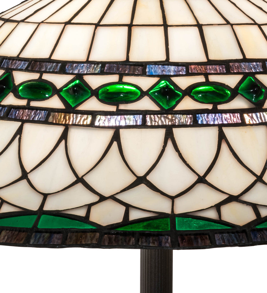 62 High Tiffany Roman Floor Lamp