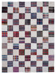 Rug N Carpet - Handmade Anatolian 8' 8'' x 11' 8'' Tribal Patchwork Kilim Rug