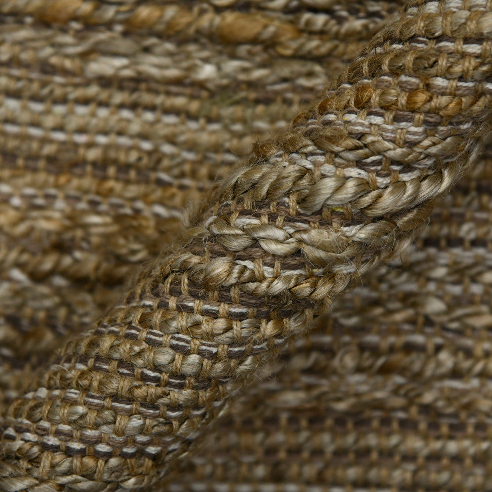 Naturals Sinclair Area Rug, Brown, 2' x 3', Striped