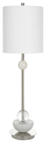 Uttermost Exposition Nickel Buffet Lamp