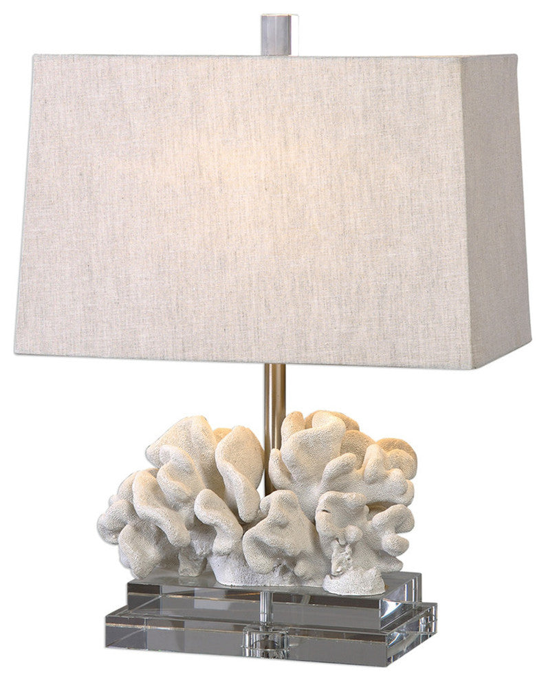 Uttermost Coral Sculpture Table Lamp