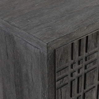 Alternate white close: close-up door pattern