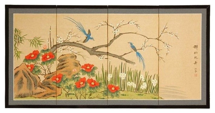 Birds and Flowers are One, 18"