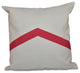 Geometric Decorative Pillow, Bisque Lipstick, 26"x26"
