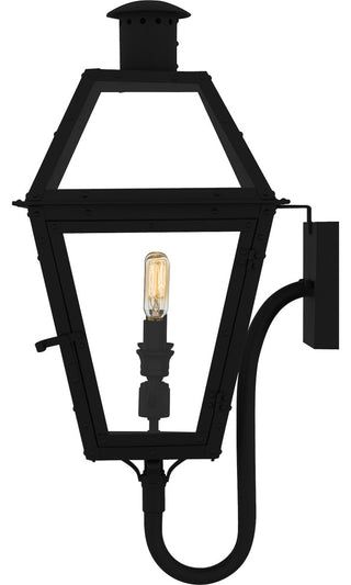 Quoizel RO8311 Rue De Royal 2 Light 24" Tall Outdoor Wall Sconce - Earth Black