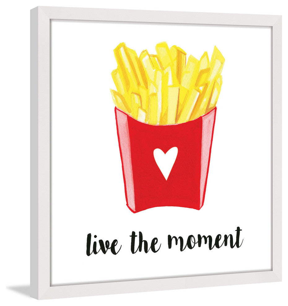 "Fries" Framed Print by Molly Rosner