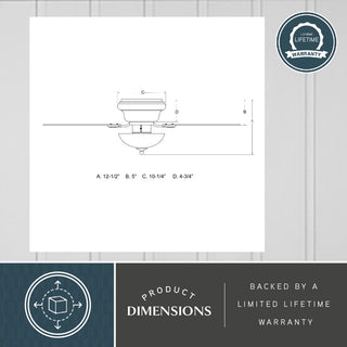 Expo 52" Ceiling Fan, Nobel Bronze