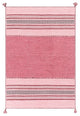 Surya Trenza TRZ-3005 4'x6' Rug, Pale Pink/Bright Pink/Blush/White/Rose/Brown