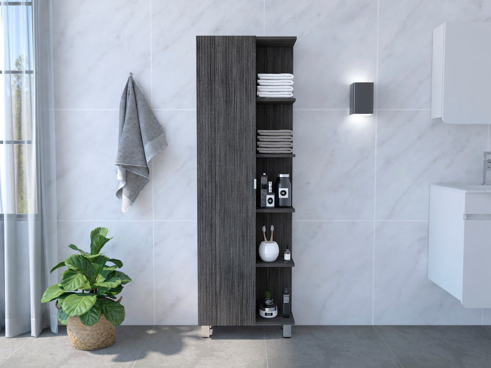 Venus Linen Cabinet, Smokey Oak